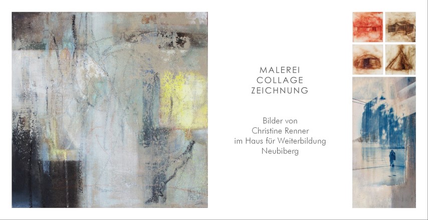 exhibition by Christine Renner; Ausstellung von Christine Renner